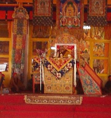 The Dalai Lama at the 2003 Kalachakra, Bodhgaya.