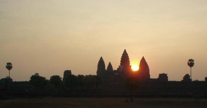 Angkor Wat, at sunrise.