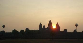 Angkor Wat, at sunrise.