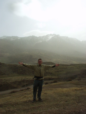 Me on a hillside in Sichuan.