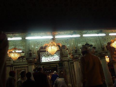 The Shrine of Nizam-ud-din, Sufi mystic.