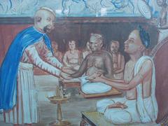 The Rajah of Cranganore receives the Jews.