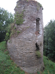 Twelfth century ruin of Penhoat, northern Bretagne.